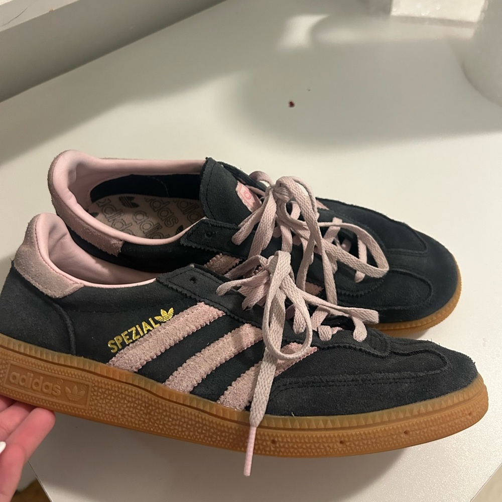 Adidas Spezial Navy and Pink Sneakers